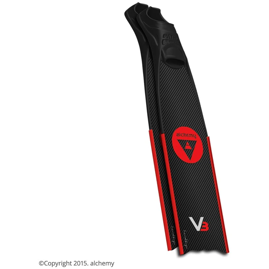 Alchemy V3 carbon fins (footpockets not included - for PATHOS Fireblade pockets) - Image 2