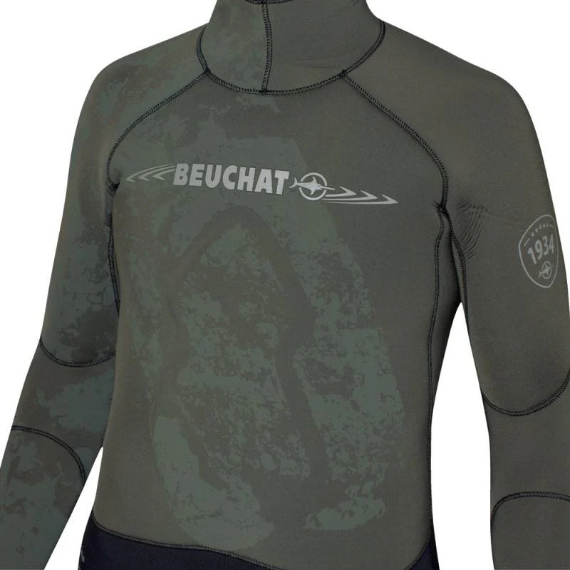 Beuchat Espadon Prestige wetsuit 5.0mm jacket and farmer john - Image 6