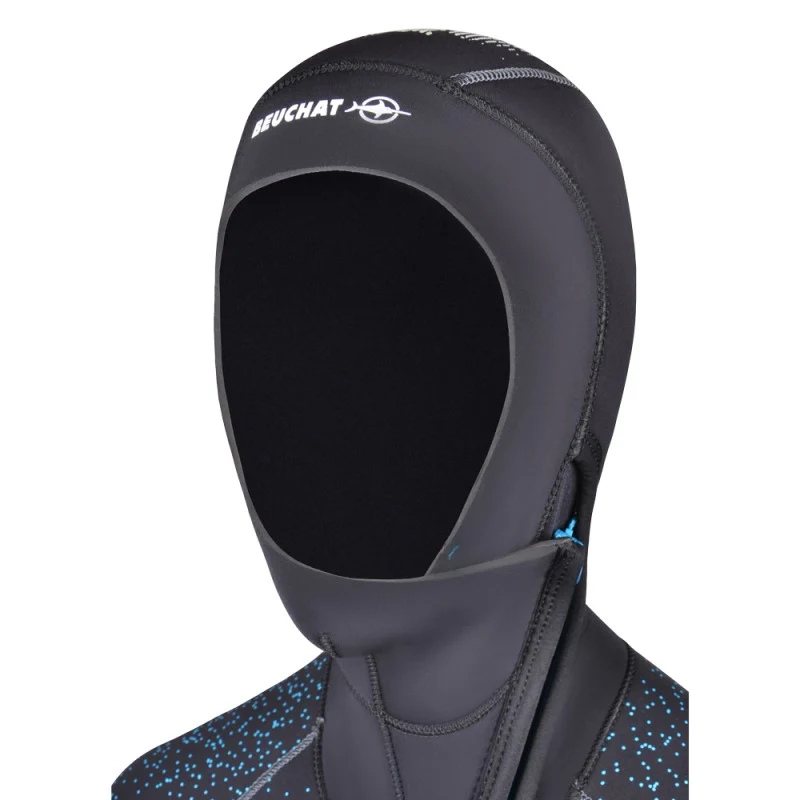 Beuchat Focea Comfort 6 Womens Overall 7mm with Hood - Image 4