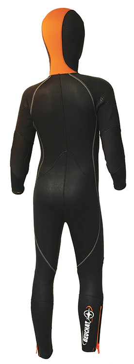 Beuchat Focea Junior Overall 6.5mm wetsuit with attached hood - Image 4