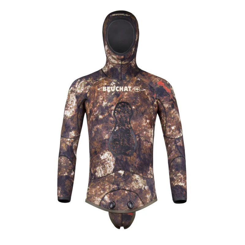 Beuchat Rocksea Trigocamo Competition Spot Wetsuit 5.0mm Jacket and Long John - Image 3