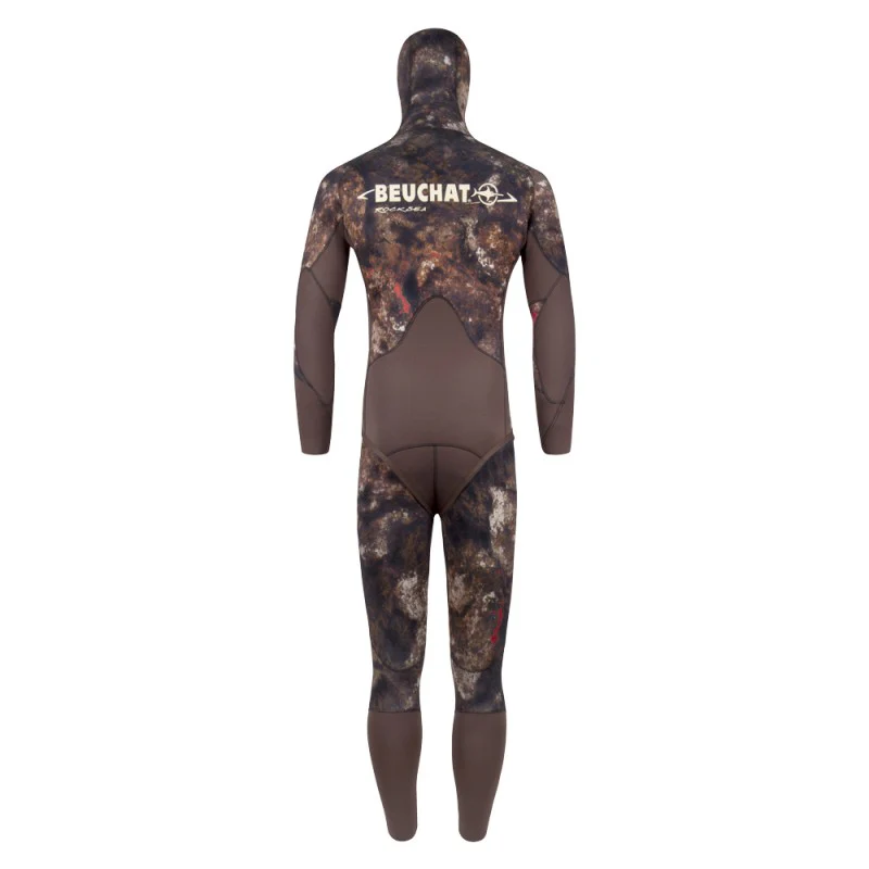 Beuchat Rocksea Trigocamo Wide Wetsuit 5.0mm Jacket and Long John - Image 2