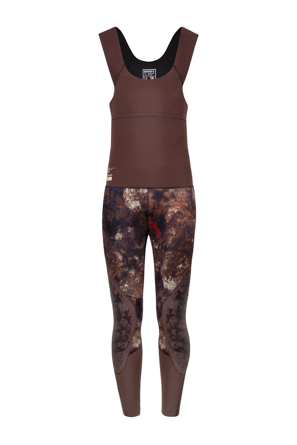 Beuchat Rocksea Trigocamo Wide Wetsuit 5.0mm Jacket and Long John - Image 5