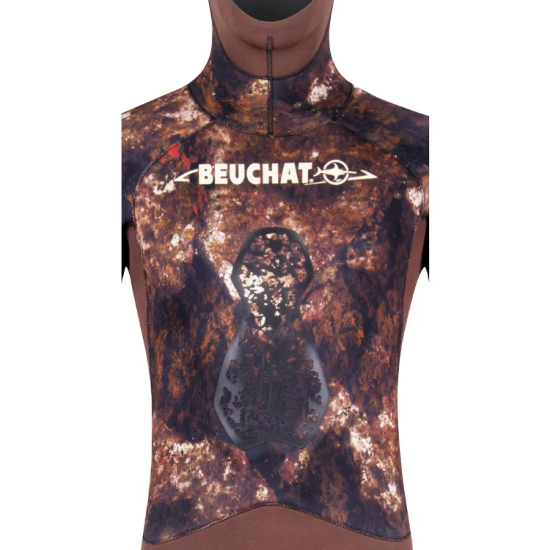 Beuchat Rocksea Trigocamo Wide Wetsuit 5.0mm Jacket and Long John - Image 7