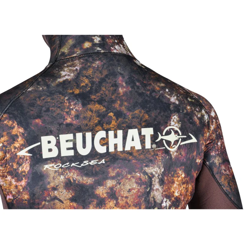 Beuchat Rocksea Trigocamo Wide Wetsuit 7.0mm Jacket and Long John - Image 9