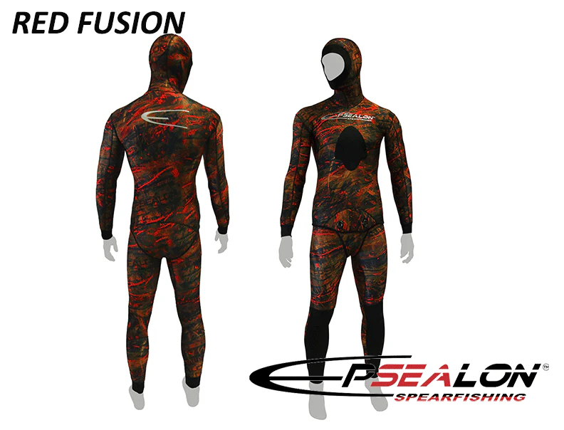 Epsealon Red Fusion Wetsuit - 3mm - Image 3