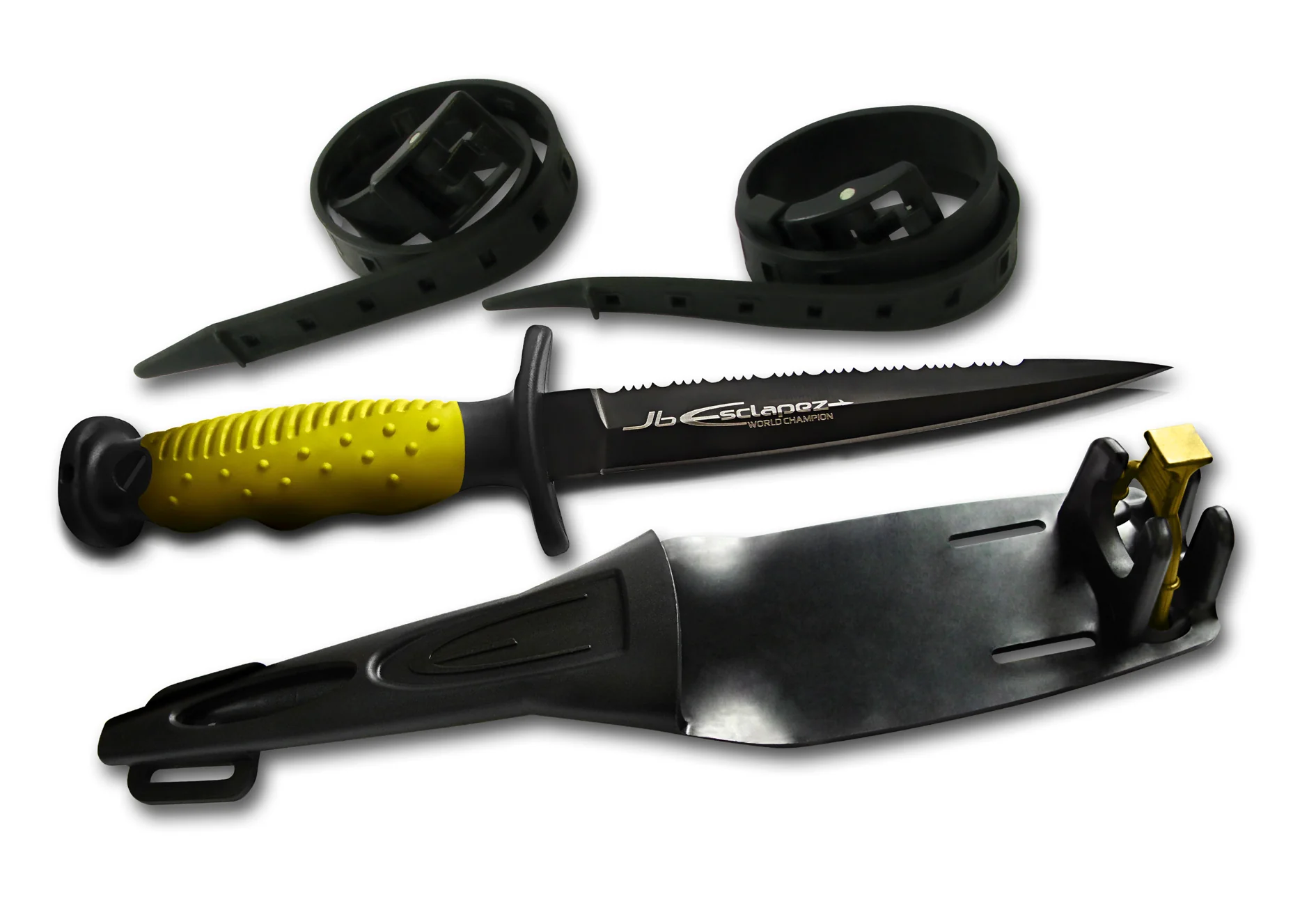 Epsealon Silex Dagger Dive Knife - Titanium Coated - Image 9