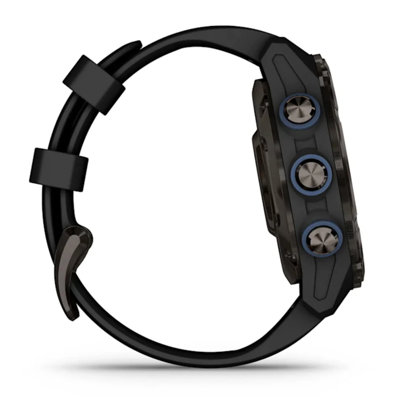 Garmin Descent Mk3i – 43 mm Carbon Gray DLC Titanium with Black Silicone Band - Image 4