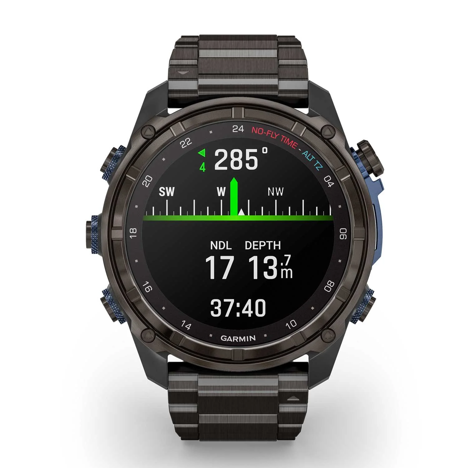 Garmin Descent Mk3i – 51 mm Carbon Gray DLC Titanium with DLC Titanium Band - Image 10