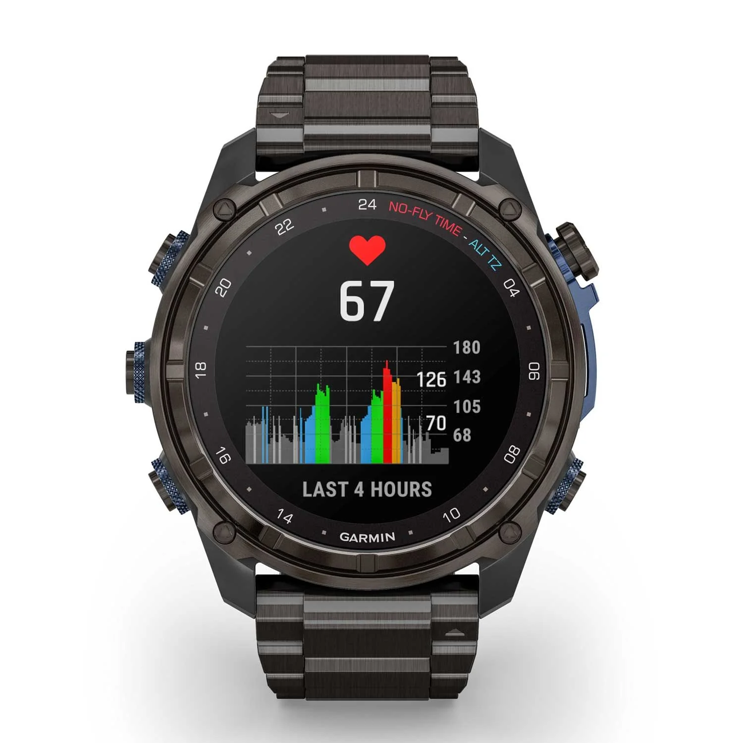 Garmin Descent Mk3i – 51 mm Carbon Gray DLC Titanium with DLC Titanium Band - Image 11