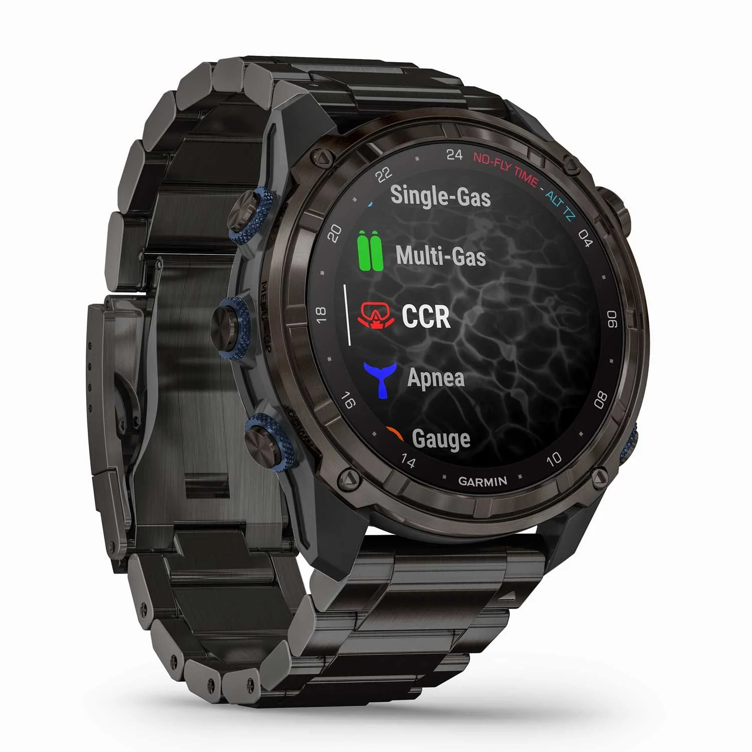 Garmin Descent Mk3i – 51 mm Carbon Gray DLC Titanium with DLC Titanium Band - Image 3