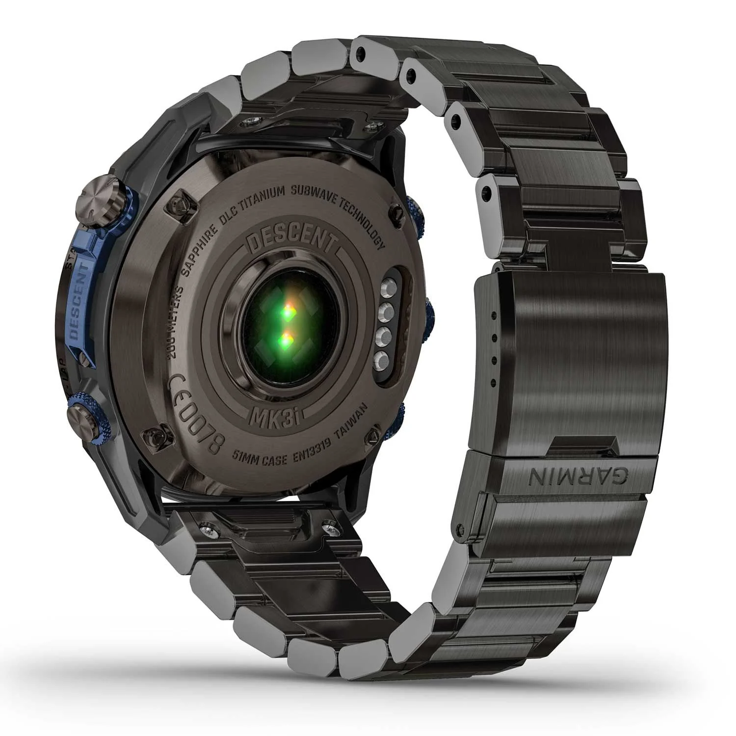 Garmin Descent Mk3i – 51 mm Carbon Gray DLC Titanium with DLC Titanium Band - Image 7