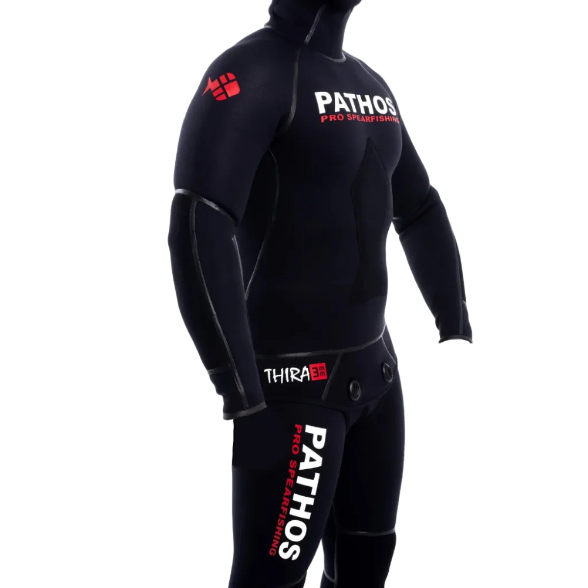 Pathos Thira Black Wetsuit - 7mm - Image 3