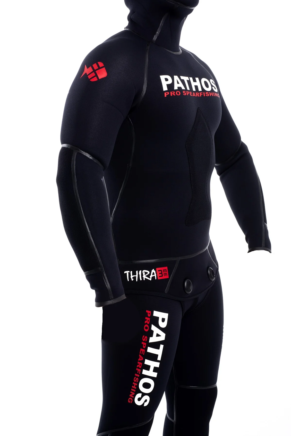 Pathos Thira Black Wetsuit - 5mm - Image 4