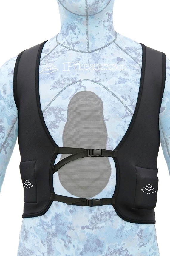 Picasso Weight Vest Pro Black Neoprene - Image 2