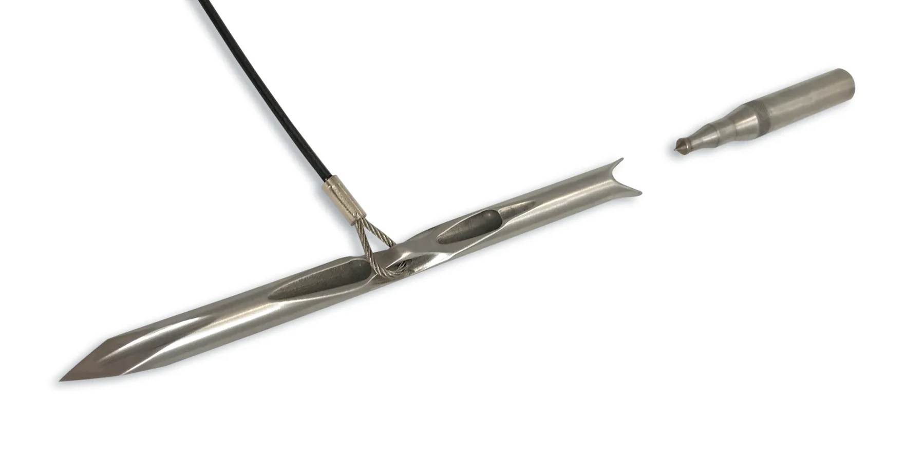 Riffe 3/8" (9.5mm) Slip Tip (8mm/24" thread) - Image 5