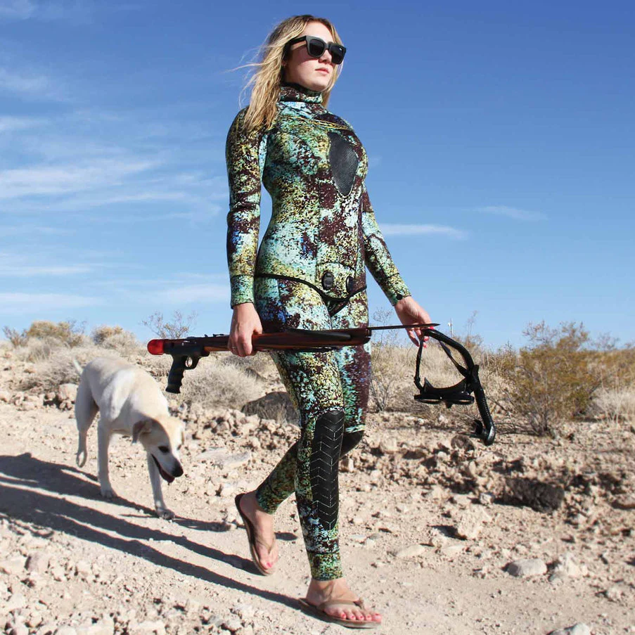 Riffe DIGI-TEK Camo Wetsuit WOMEN - 5mm - Image 9