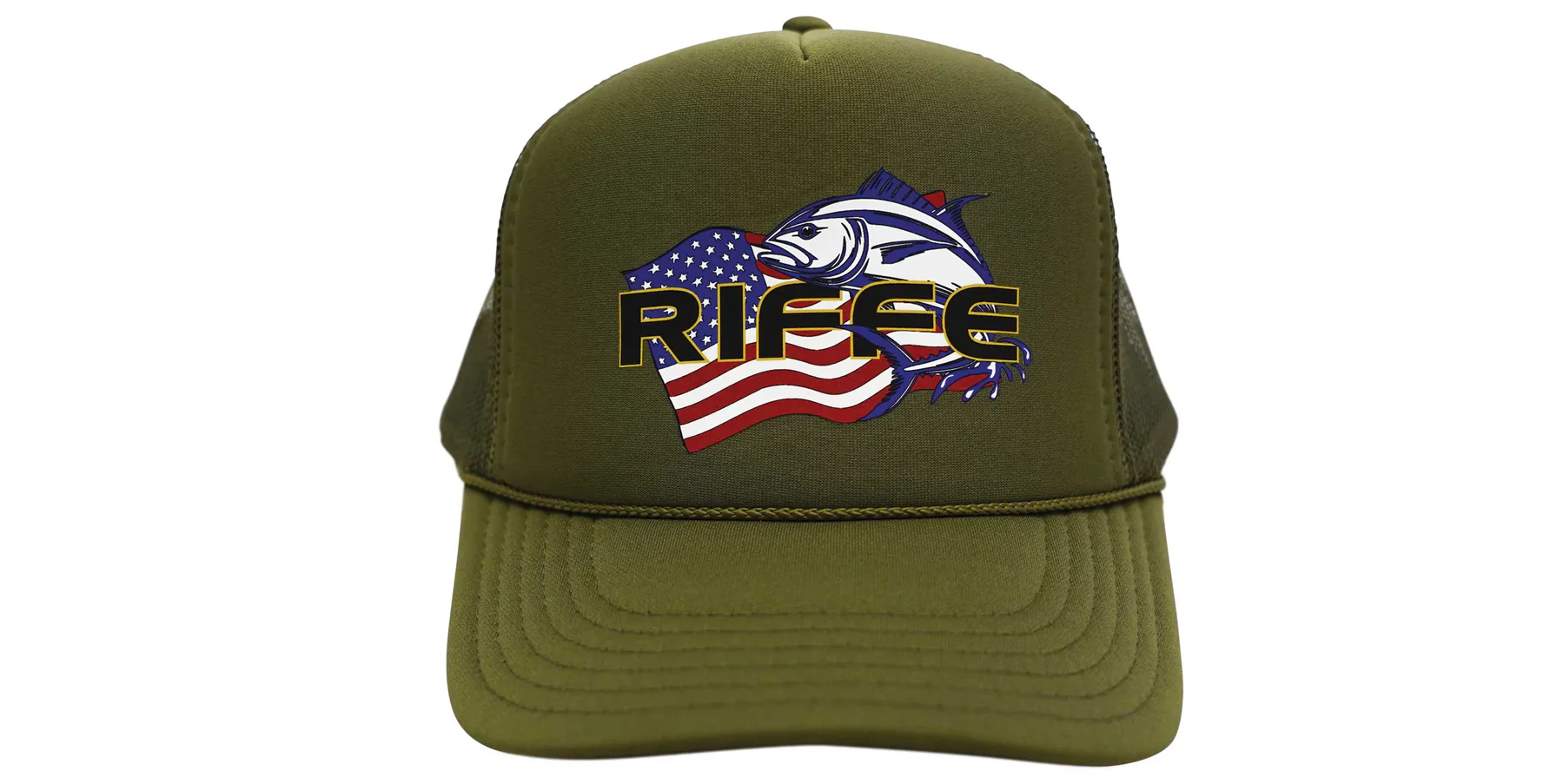 Riffe Freedom Fin Hat - Olive - Image 2