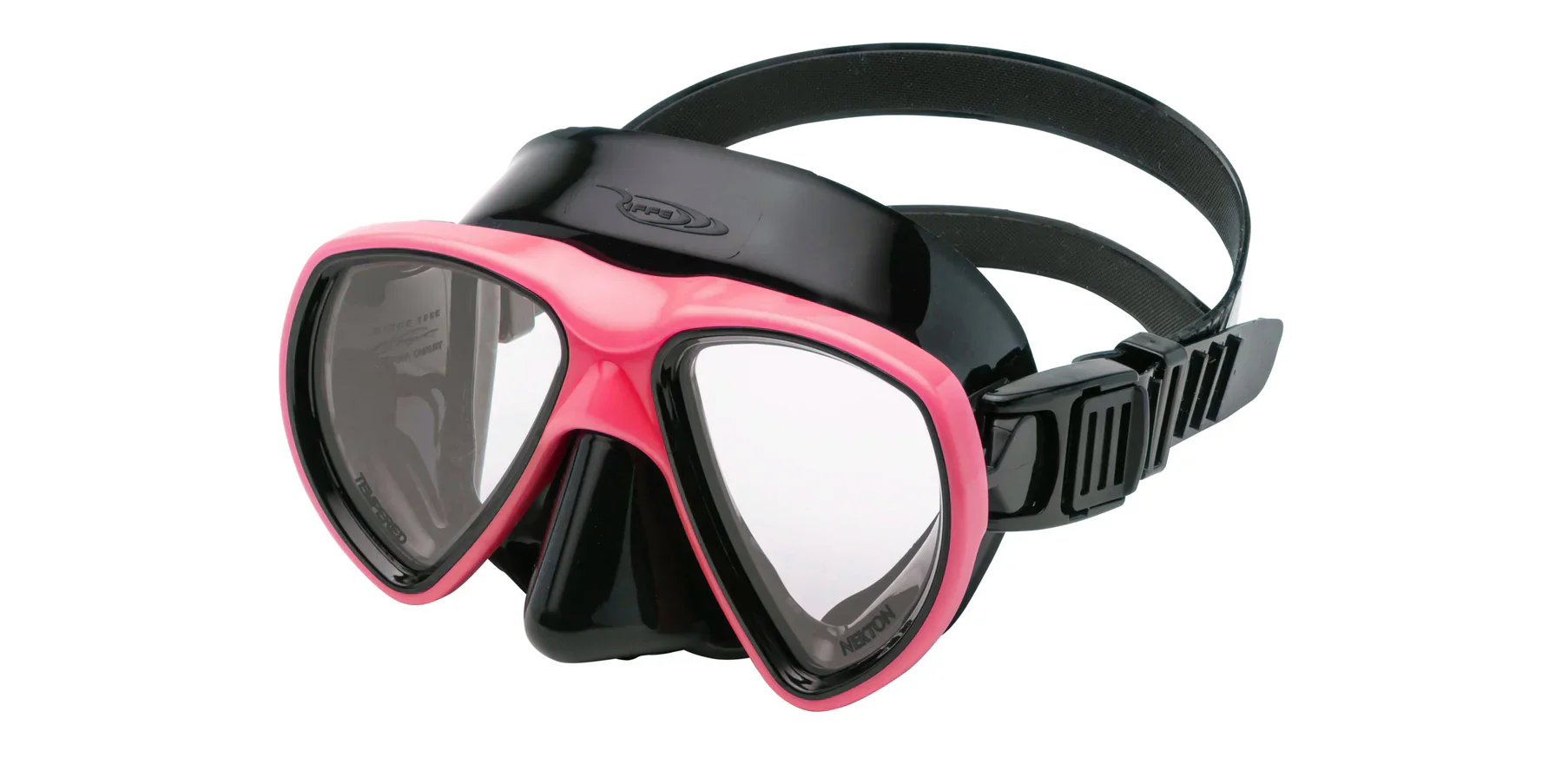 Riffe Nekton Dive Mask - Bubble Pink - Image 2