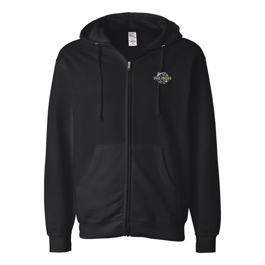 Spear America Heavy Zip Hoodie 8.5oz - Image 3