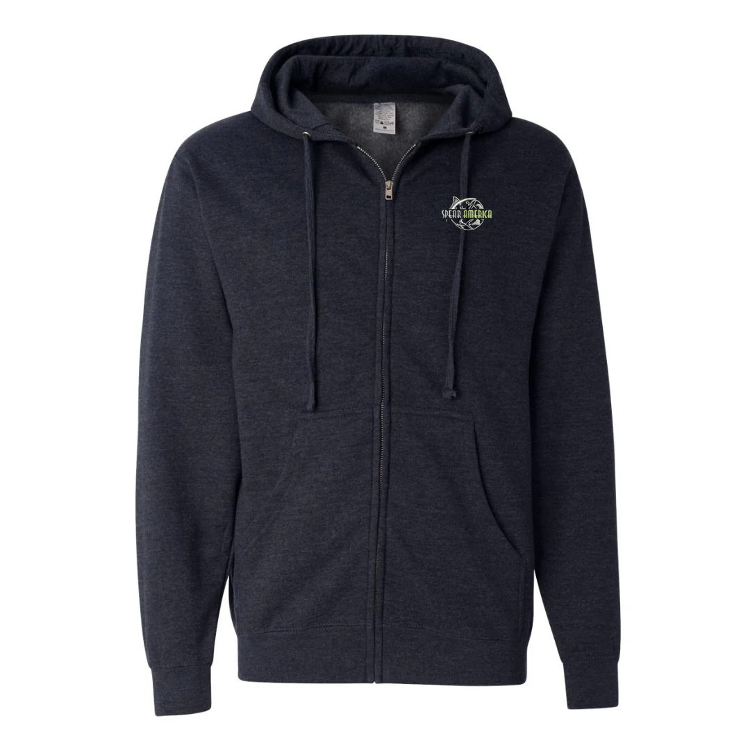 Spear America Heavy Zip Hoodie 8.5oz - Image 4