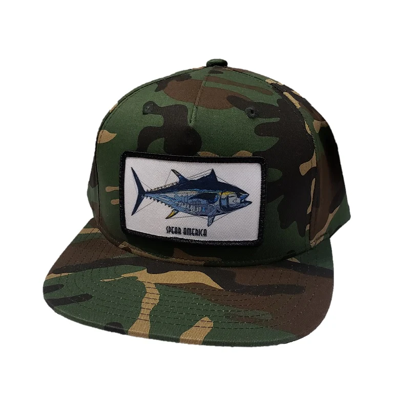 Spear America Trucker Hat Patch Bluefin Tuna - Image 3