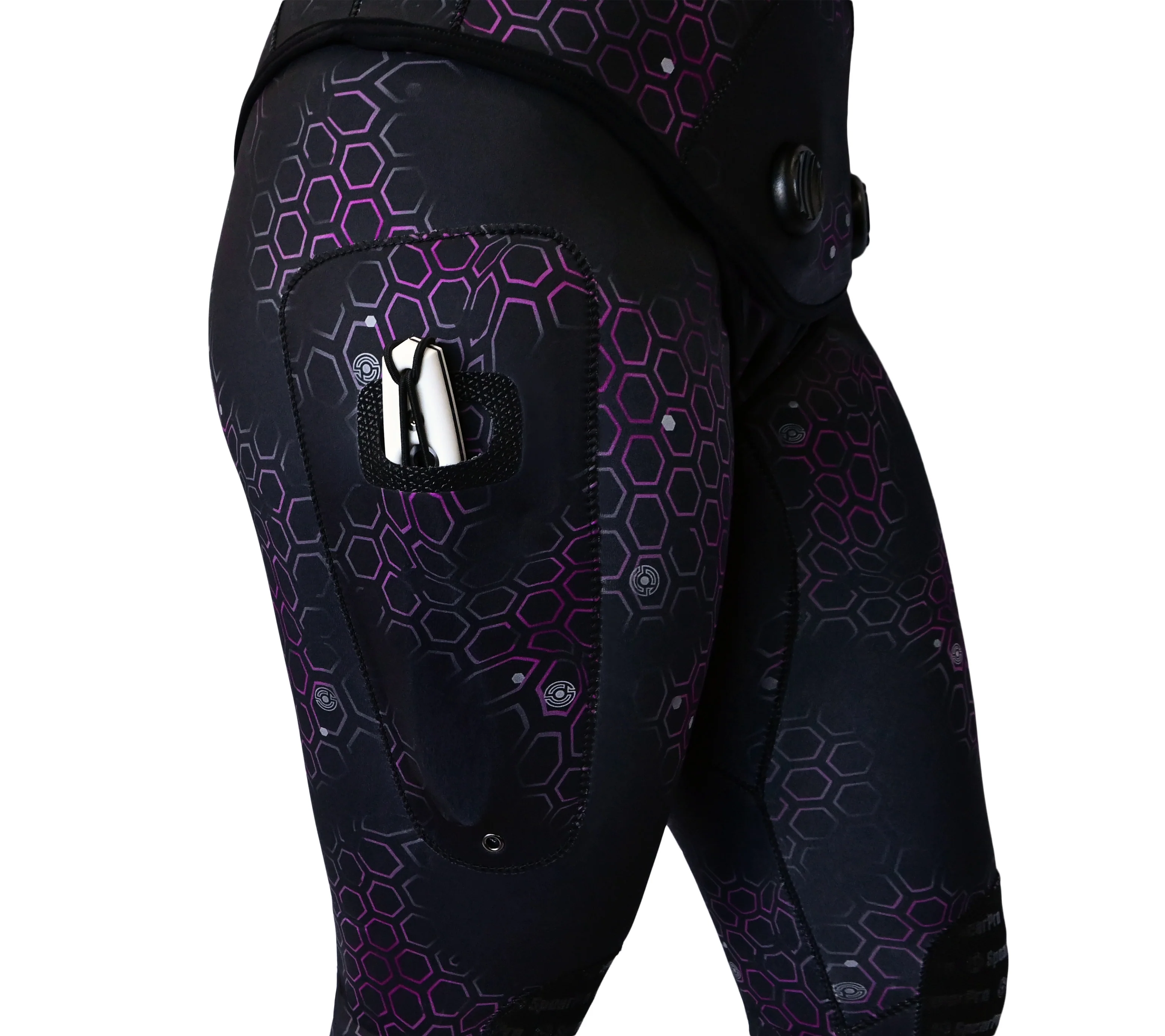 SpearPro Cabrilla Womens Wetsuit - 2mm Titanium Lined - Image 4