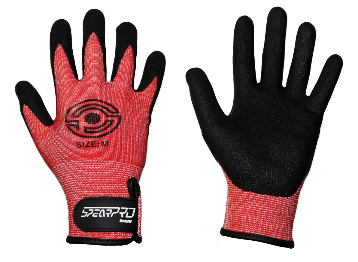 SpearPro Dyneema Gloves - Tuna (Velcro Straps) - Image 2