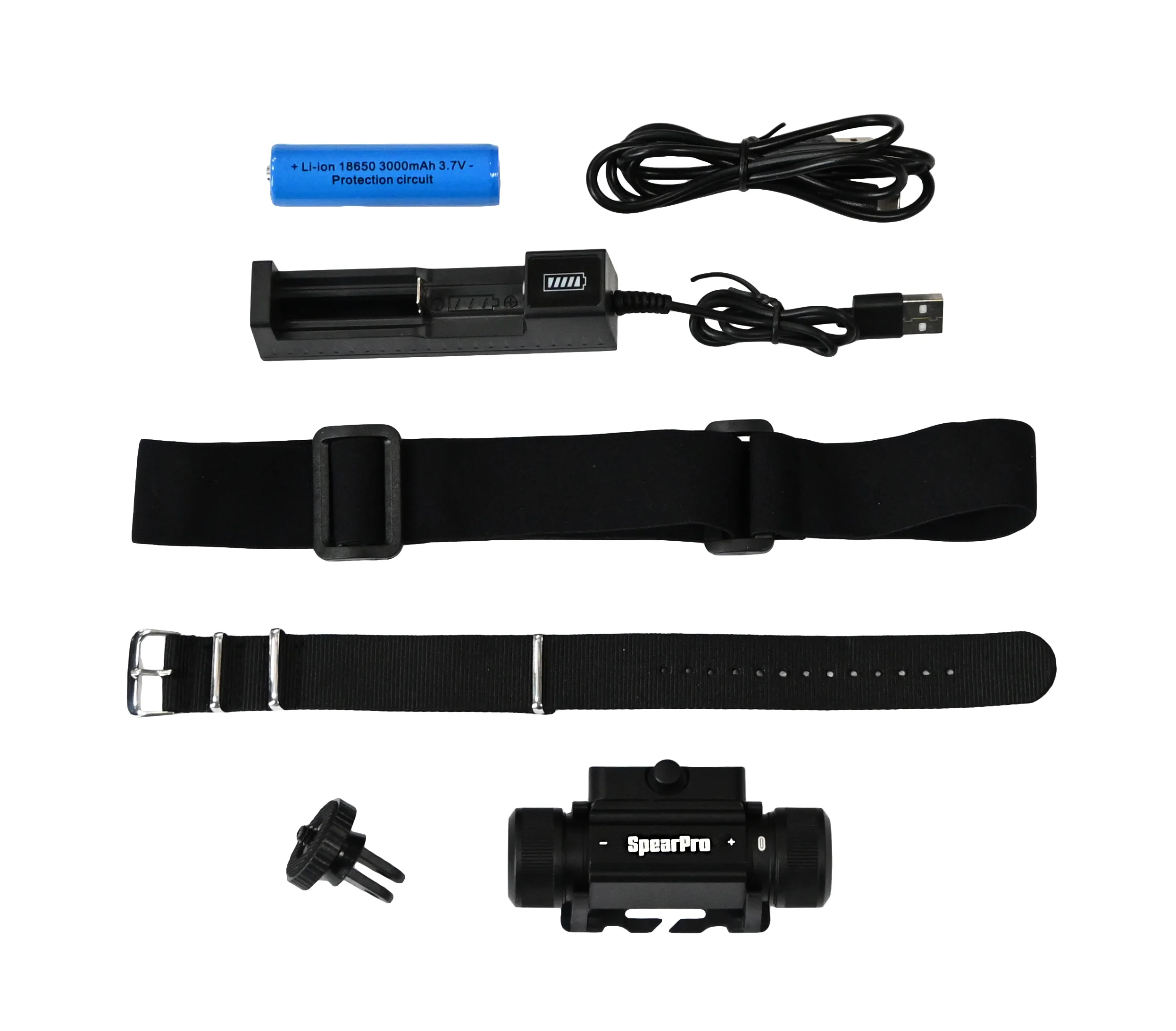 SpearPro Provo Red Headlamp Dive Light - Image 3