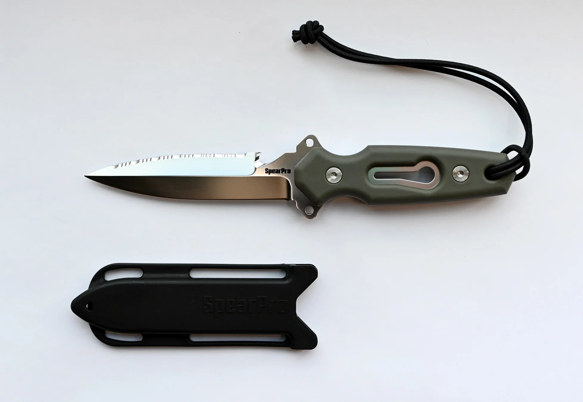SpearPro Ranger Dagger 4.5" Stainless Steel Dive Knife Polished - Image 14