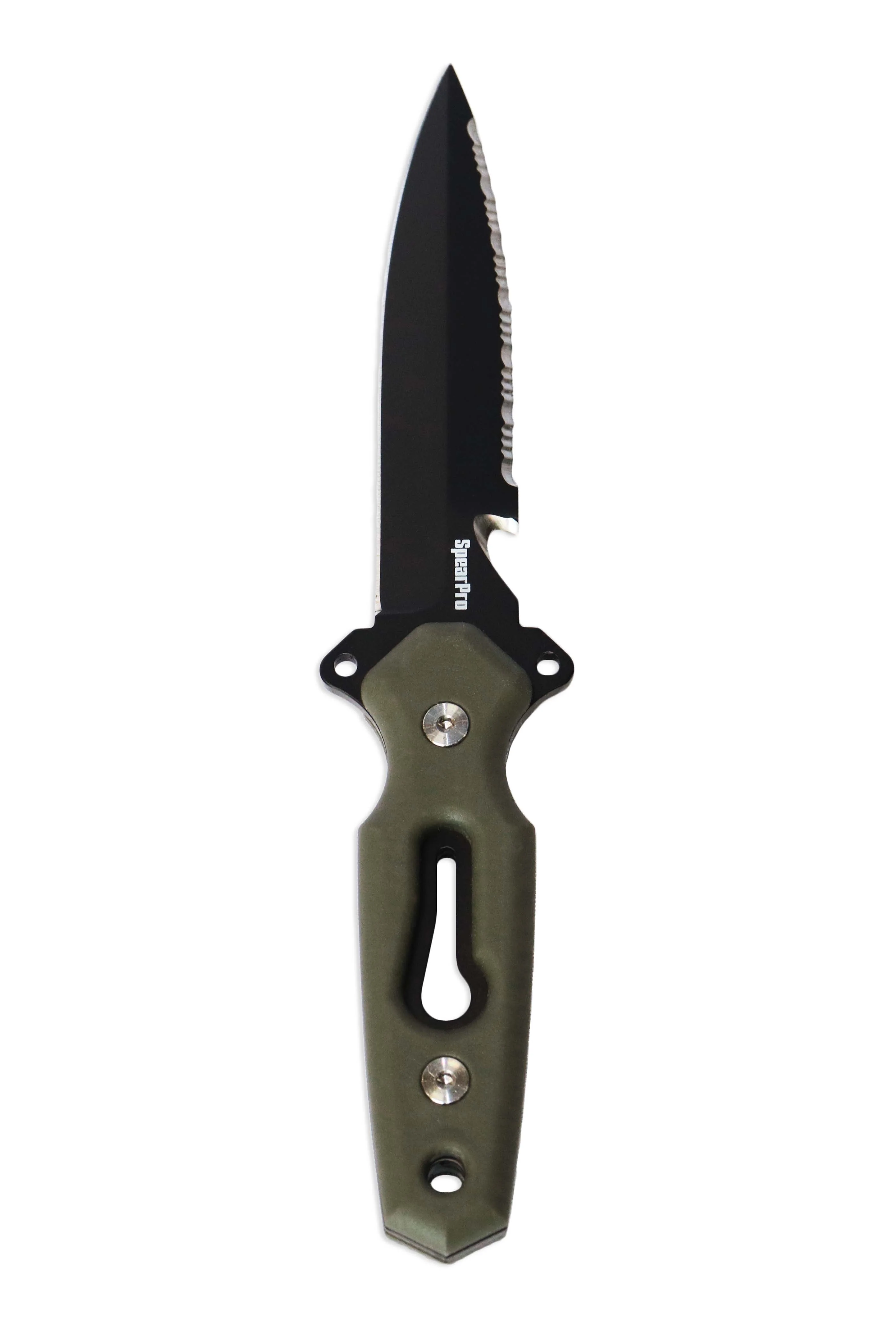SpearPro Ranger Dagger 4.5" Stainless Steel Dive Knife Teflon Coated - Image 7