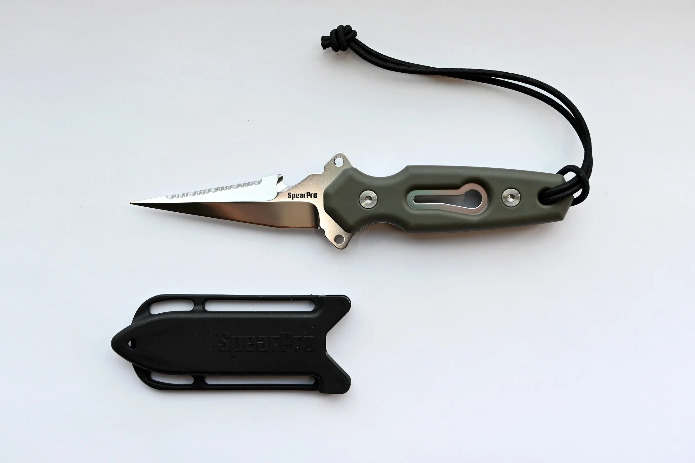 SpearPro Ranger Needle 3.5" Stainless Steel Dive Knife Polished - Image 13