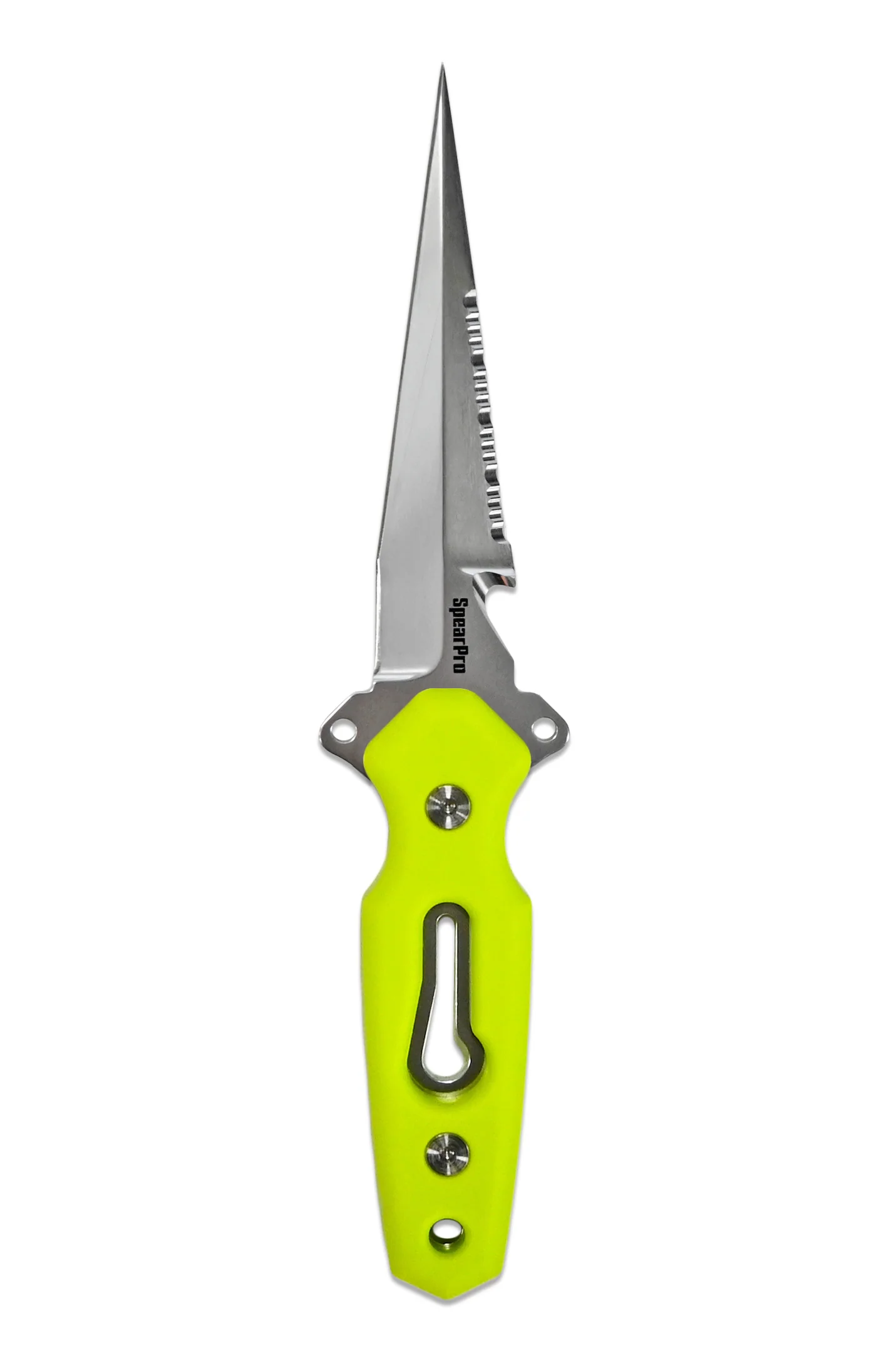 SpearPro Ranger Needle 4.5" Stainless Steel Dive Knife Polished - Image 3