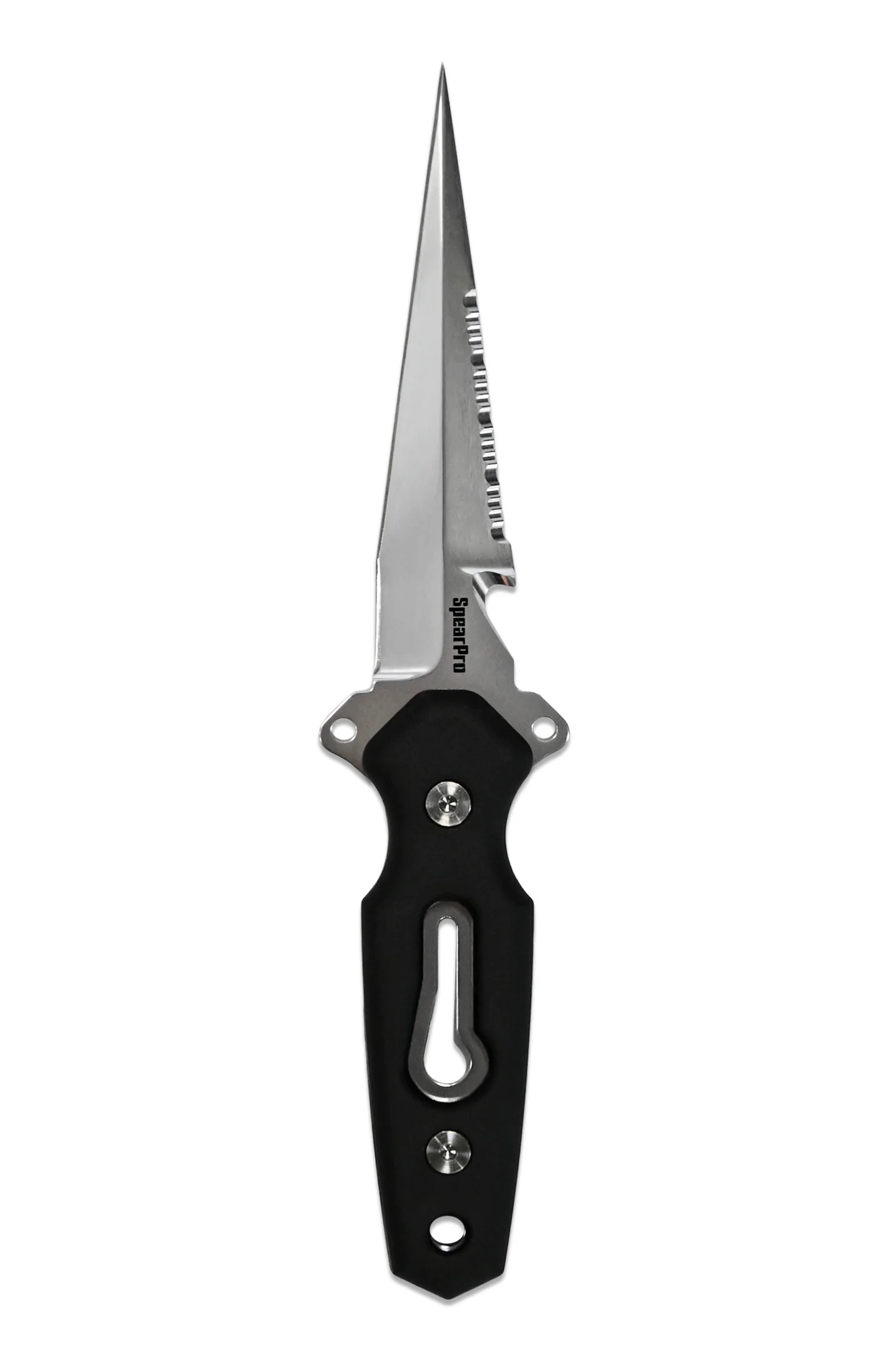 SpearPro Ranger Needle 4.5" Stainless Steel Dive Knife Polished - Image 4