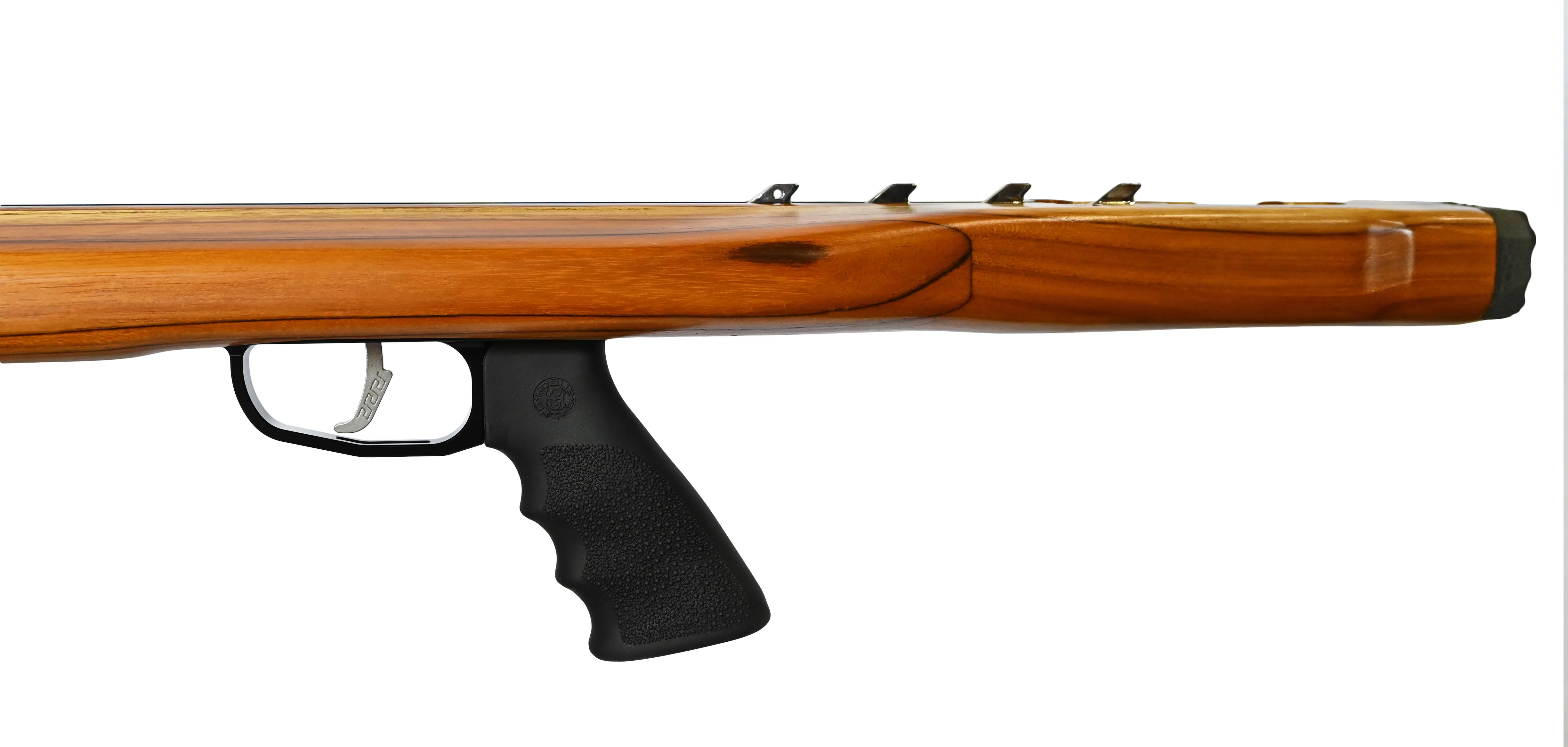 SpearPro Teak Tuna Speargun Titan Mid Handle Enclosed Track - Image 3