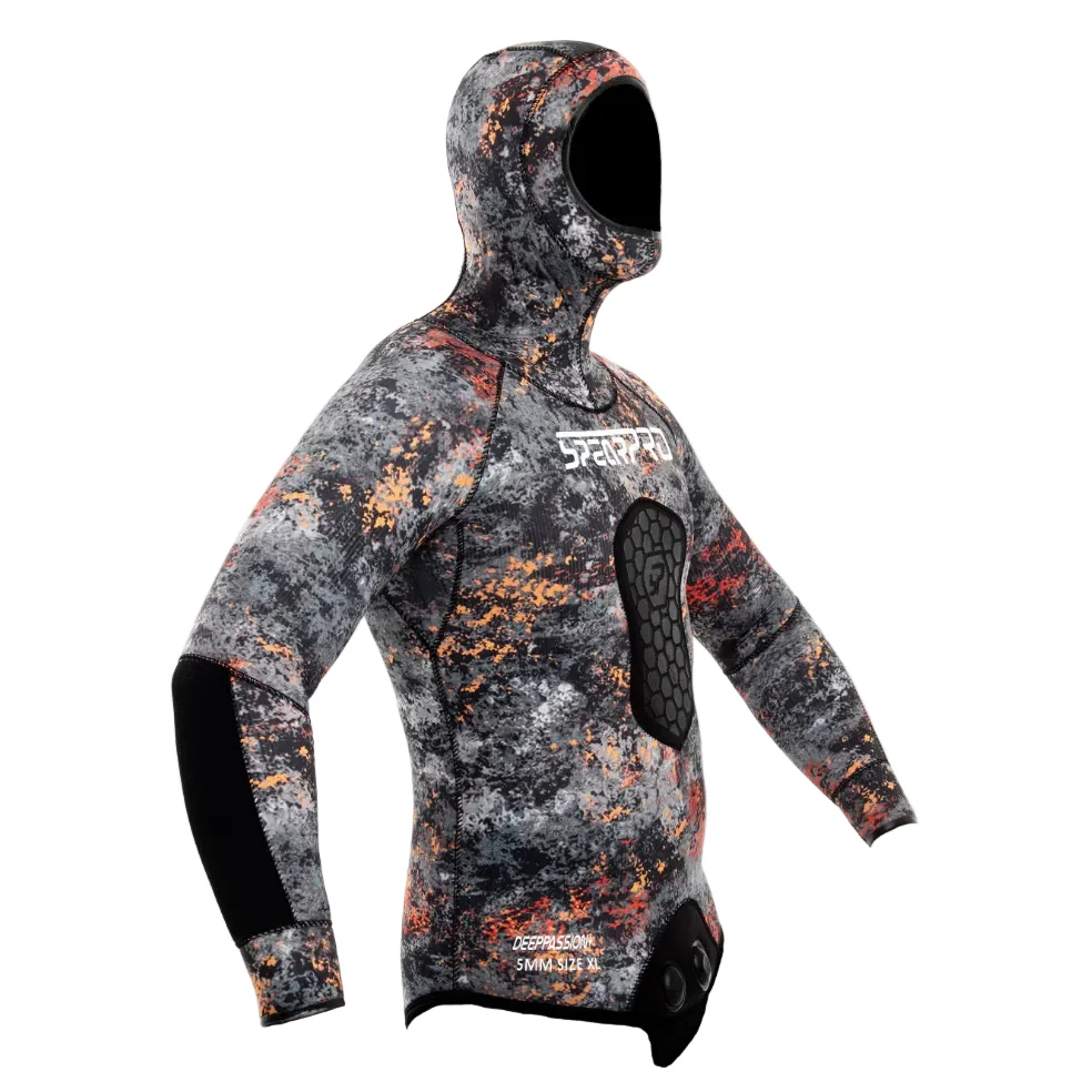 SpearPro Wetsuit Deep Passion Grey 7mm - Image 2