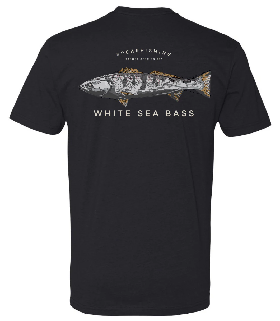 SpearPro White Seabass T-shirt
